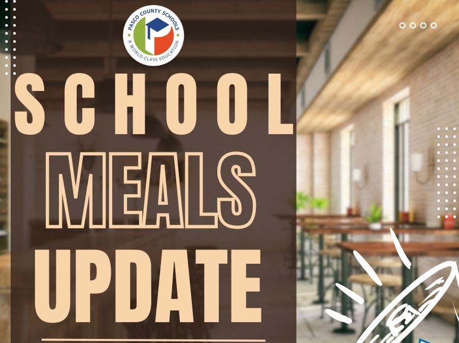 Important Update About School Meals